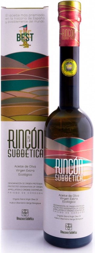 Rincon de la Subbetica - Prijswinnende Biologische Extra Vierge Olijfolie - 500ml