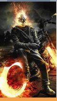 Ghost Rider - Diamond PAINTING - 50 x 60 - Ronde steentjes