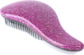 Anti klit borstel - Synthetisch Haar - Haarborstel - Hairbrush - Compacte borstel - Haar borstel - Pruik Oefenhoofd - Paars