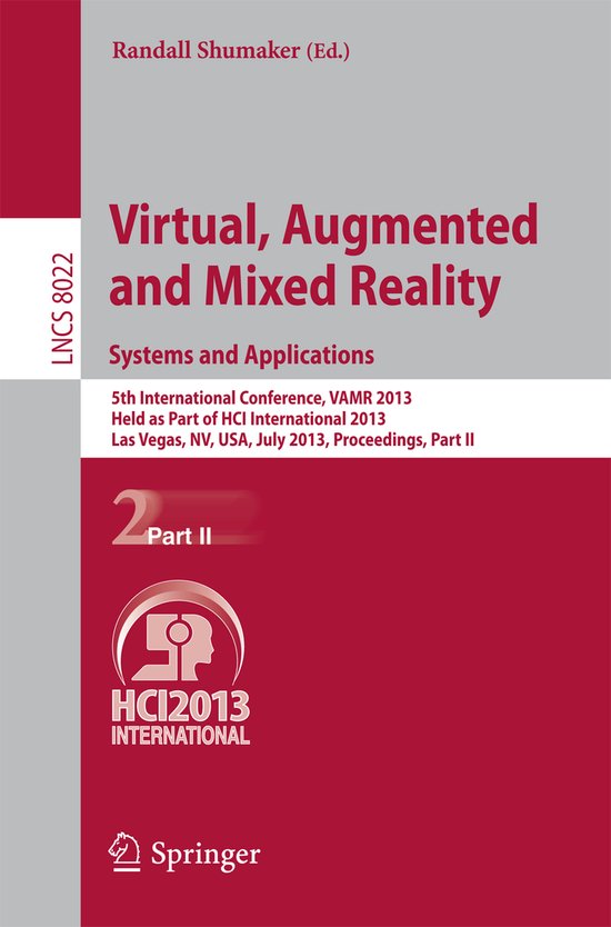 Virtual, Augmented and Mixed Reality: Systems and Applicatio ... - cover