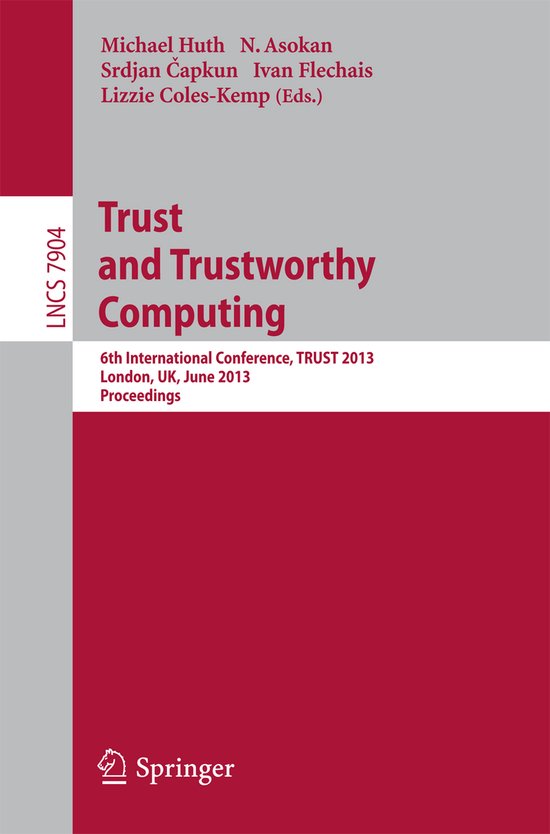 Trust and Trustworthy Computing - cover