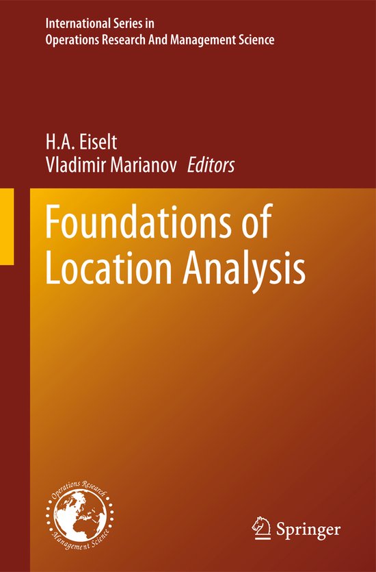 Foundations of Location Analysis - cover