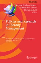 Policies & Research In Identity Manageme