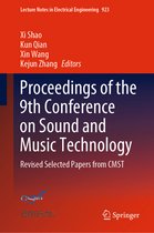 Lecture Notes in Electrical Engineering- Proceedings of the 9th Conference on Sound and Music Technology