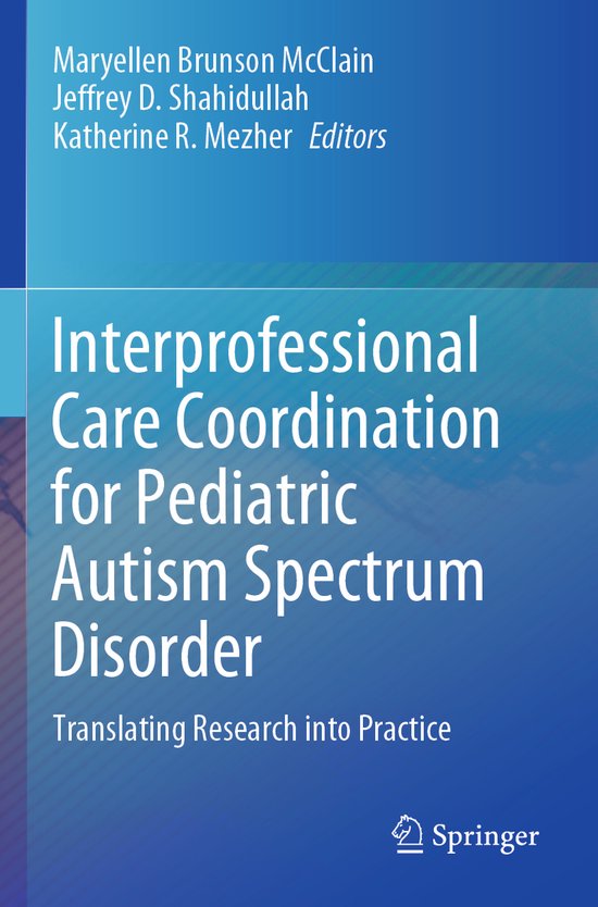 Interprofessional Care Coordination for Pediatric Autism Spe ... - cover