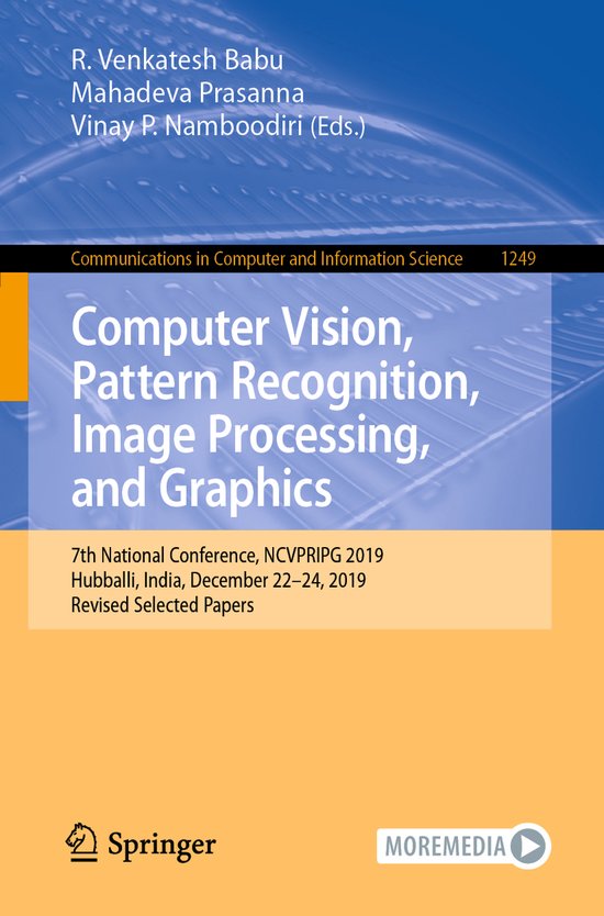 Computer Vision Pattern Recognition Image Processing and Graphics ...