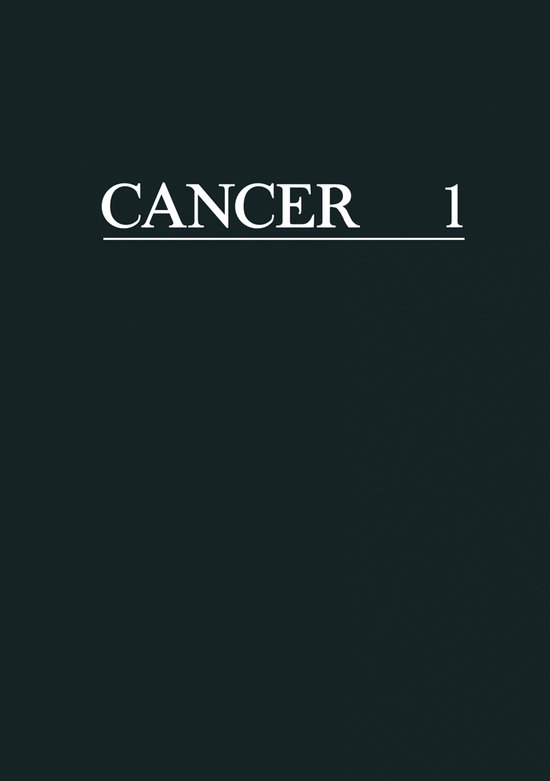 Cancer, a compresensive treatise- Cancer. A Comprehensive Treatise