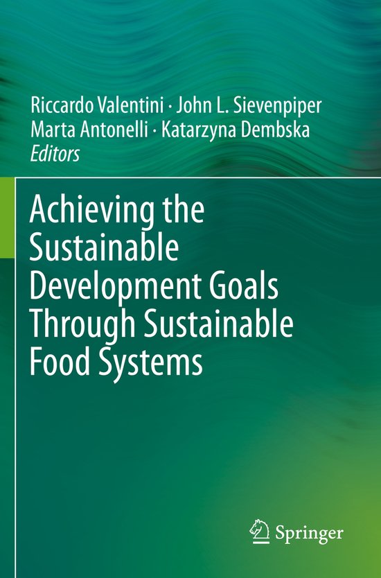 Achieving the Sustainable Development Goals Through Sustaina ... - cover