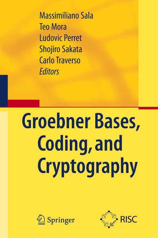 Gröbner Bases, Coding, and Cryptography - cover