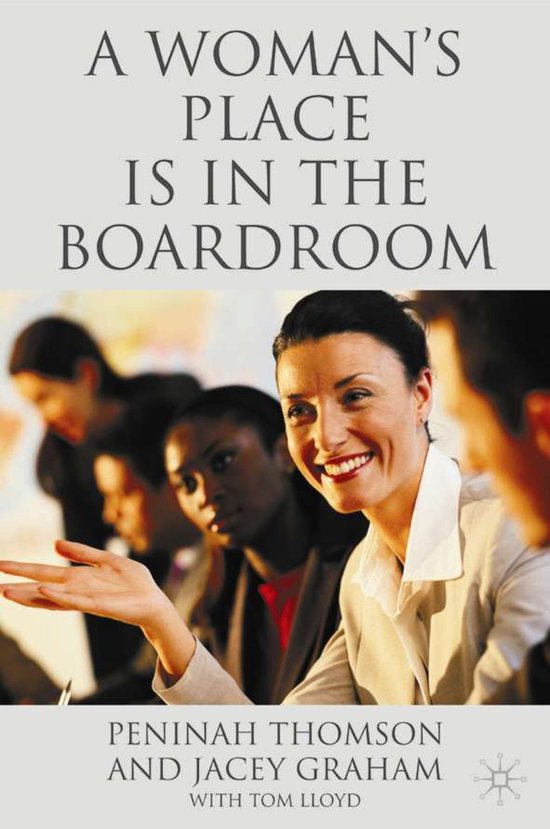 A Woman's Place Is in the Boardroom - cover