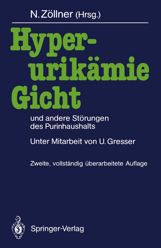 Hyperurikämie, Gicht und andere Störungen des Purinhaushal ... - cover