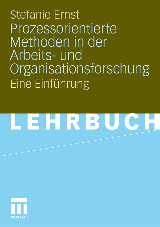 Prozessorientierte Methoden in der Arbeits- und Organisation ... - cover