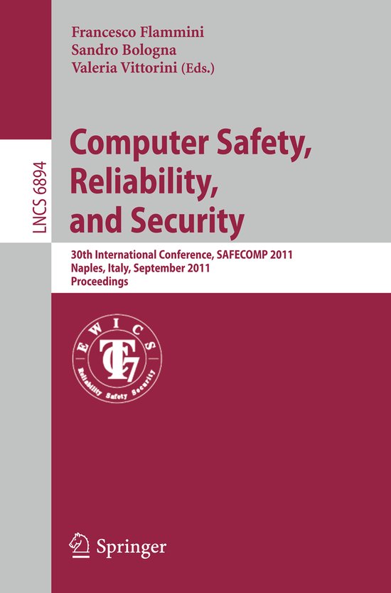 Lecture Notes in Computer Science6894- Computer Safety, Reli ... - cover