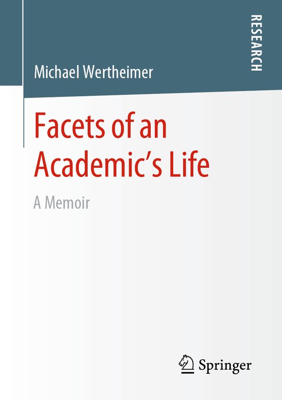 Facets of an Academic s Life - cover
