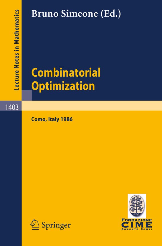Combinatorial Optimization - cover