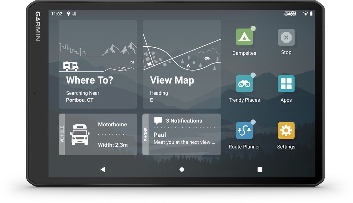 Garmin Camper 1095 - Navigatiesysteem caravan/camper - Ingebouwde WIFI - 10 inch scherm - Europa en Zuid- Afrika – foto 7