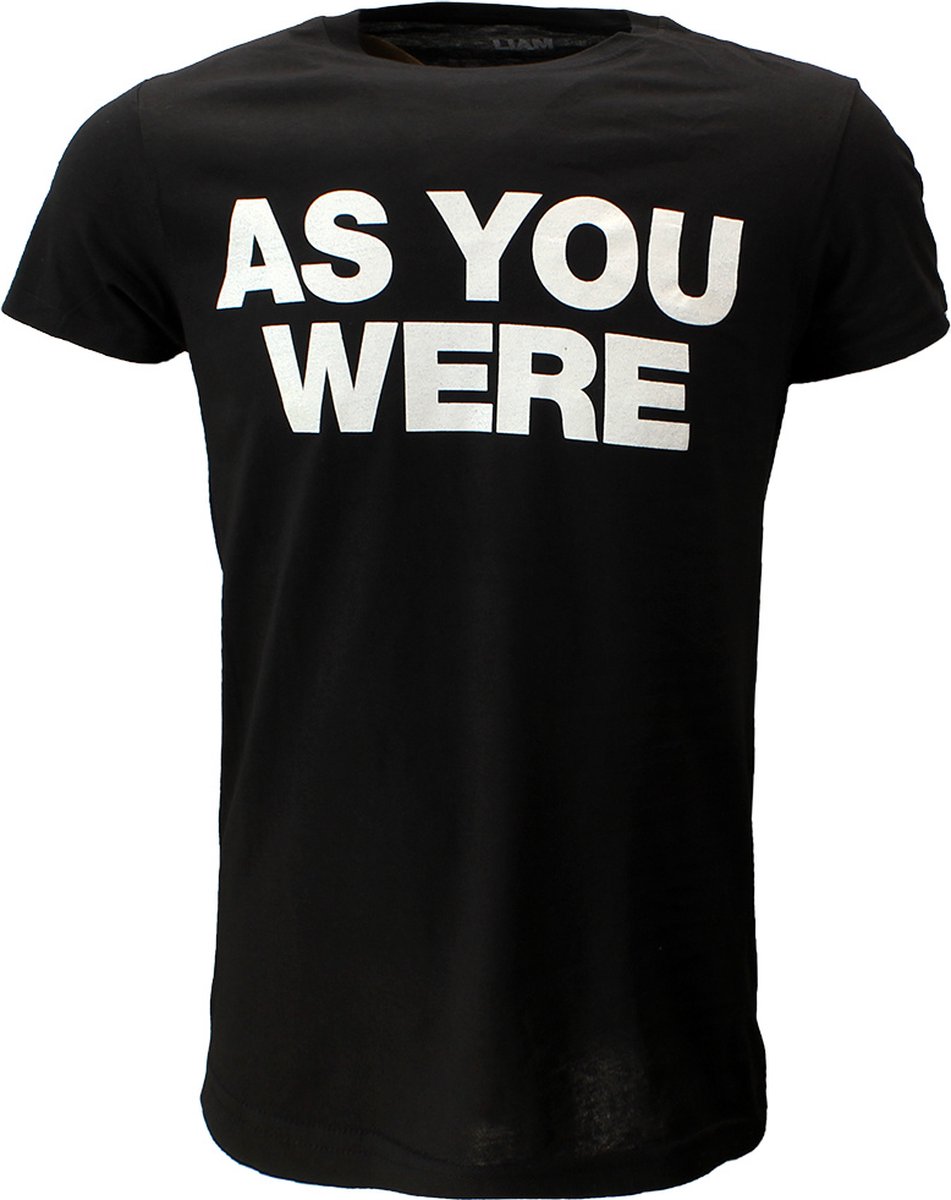 Liam Gallagher As You Were T-Shirt - Officiële Merchandise - L