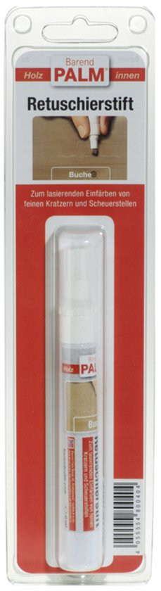 Barend Palm retoucheerpen - beuken - herstelt krassen in hout - 6 ml