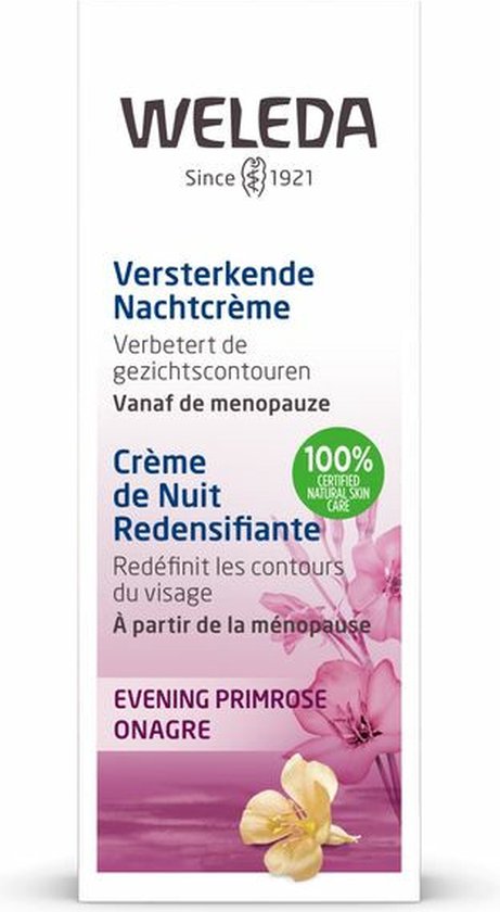 WELEDA - Versterkende Nachtcrème - Evening Primrose - 30ml - 100% natuurlijk - Weleda