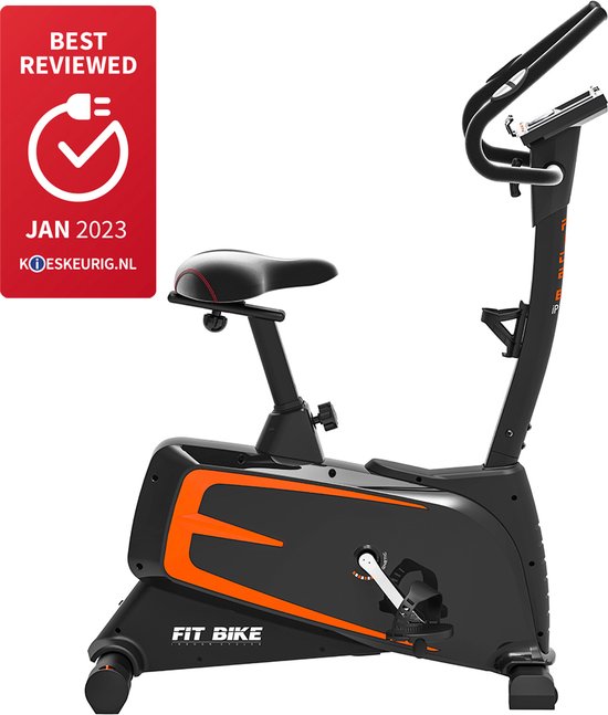 FitBike Ride 6 iPlus - Hometrainer - Fitness Fiets - Incl. Tablethouder en Bluetooth - 16 Trainingsprogramma's