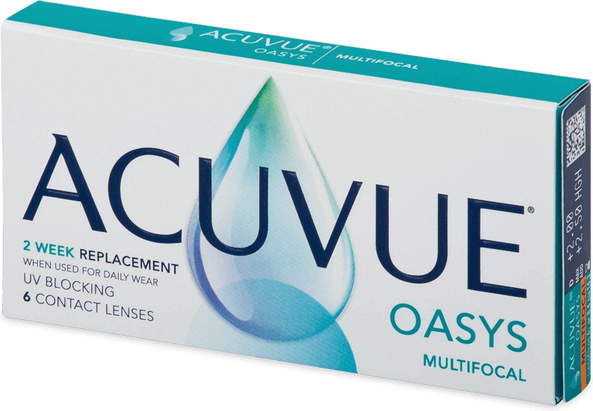Acuvue Oasys Multifocal - 6 pack - sterkte +5.75 Low