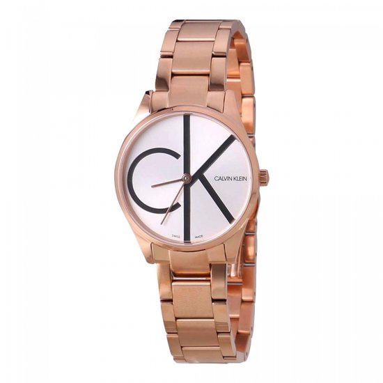 Calvin Klein K4N23X46 horloge vrouw - Roestvrij Staal - rose goud