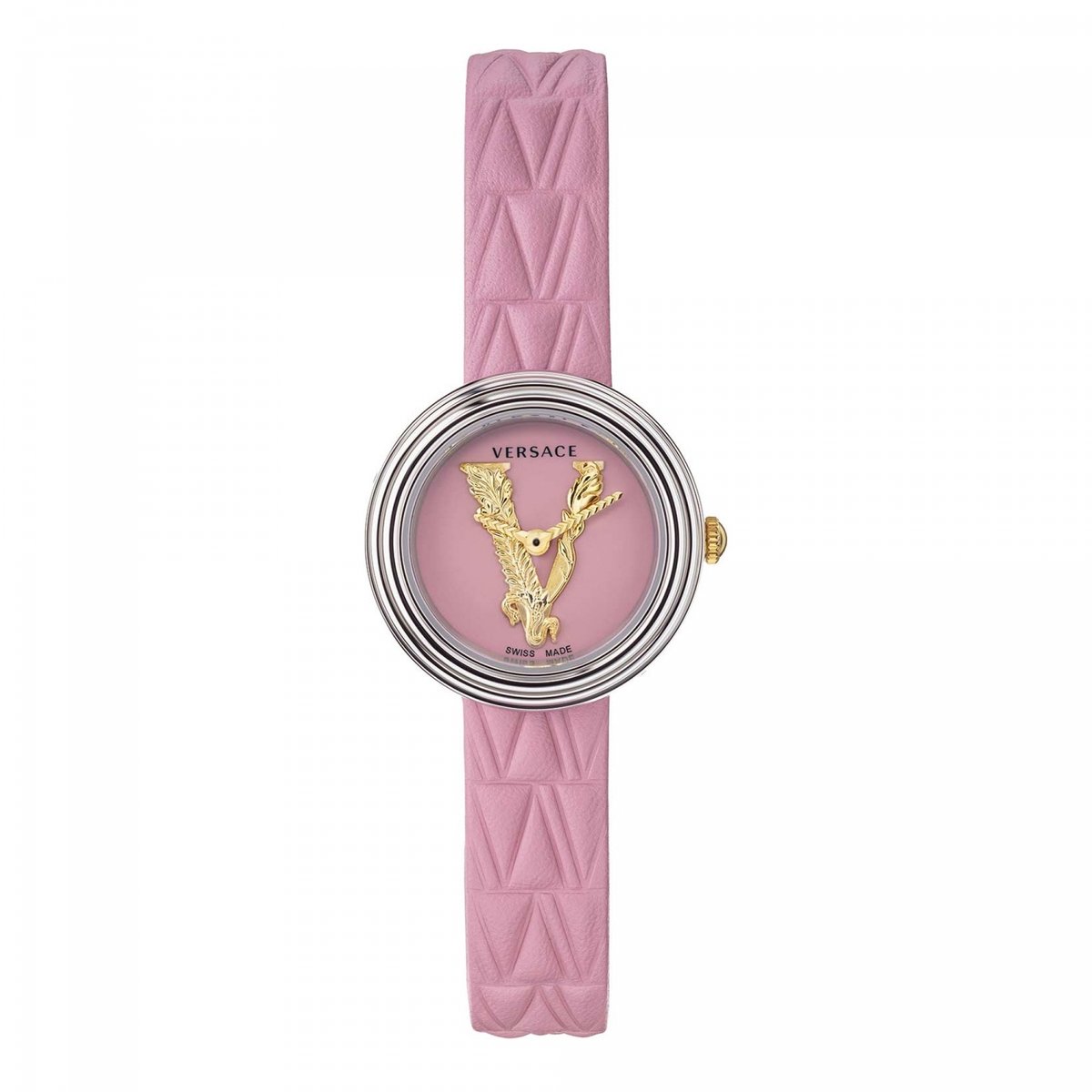 Versace VET301021 horloge vrouw - Roestvrij Staal - zilver
