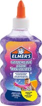 Elmer's PVA glitterlijm | paars | 177 ml | uitwasbaar en kindvriendelijk | geweldig voor het maken van slijm en om te knutselen