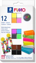 FIMO effect - ovenhardende boetseerklei - colour pack 12 neon kleuren