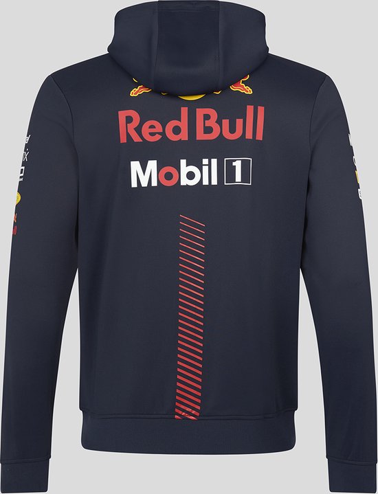 Red Bull Racing Teamline Hoody met Rits 2023 XXL - Max Verstappen - Formule 1 - Sergio Perez - Oracle - Merkloos