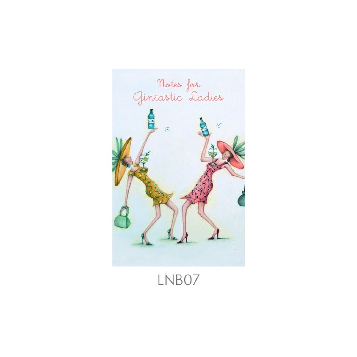 A6 - Notitieboek - Gintastic Ladies - Gelinieerd