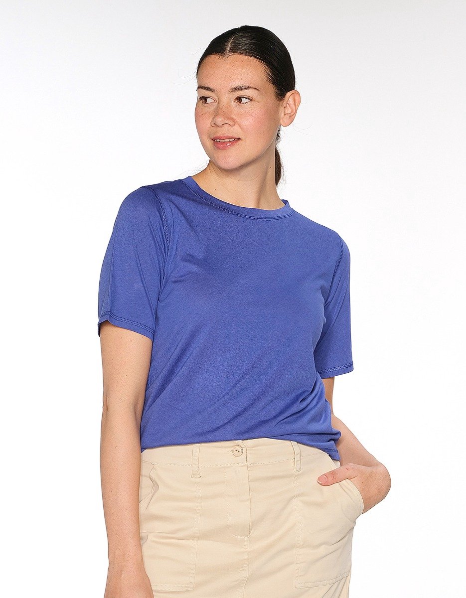 Steppin' Out Lente/Zomer 2022 T-shirt Mare T-shirt Vrouwen - Regular fit - - Blauw (XS)