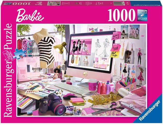 Ravensburger Barbie-legpuzzel met modebeeld