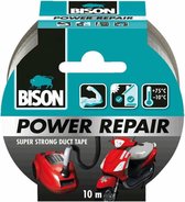 Bison Tape Power Repair Grijs - 6 x 10 m - Pack économique