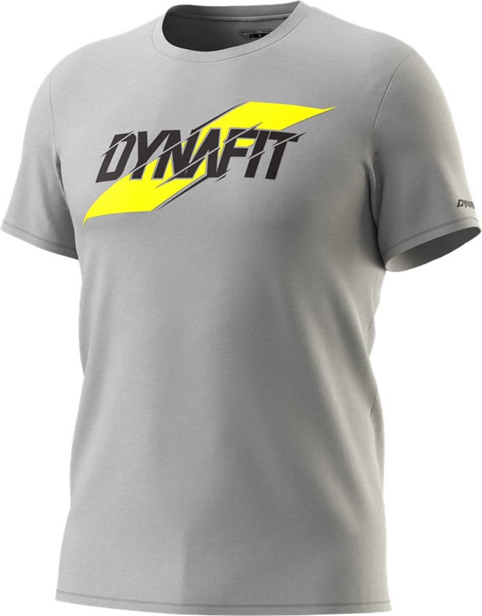 DYNAFIT Graphic Korte Mouwen T-Shirt Heren - Alloy / Slash - S