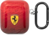 Ferrari Gradient Allover Case - Apple Airpods 1 & 2 - Rood