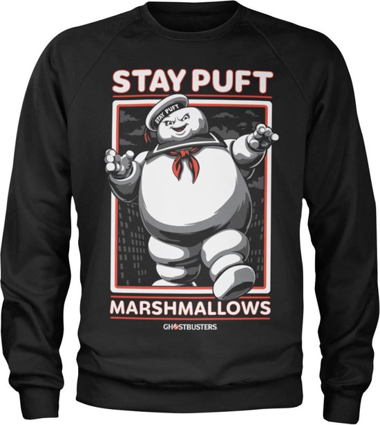 Ghostbusters Sweater/trui -M- Stay Puft Marshmallows Zwart