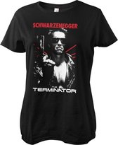 The Terminator Dames Tshirt -2XL- Poster Zwart