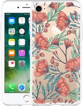 iPhone 7 Hoesje Poppy Roses - Designed by Cazy