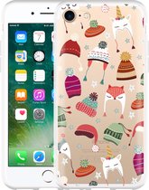 iPhone 7 Hoesje Winter Hats - Designed by Cazy