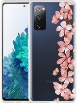 Hoesje Geschikt voor Samsung Galaxy S20 FE Flower Branch