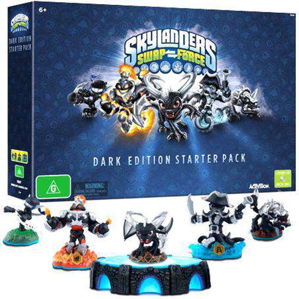 Skylanders Swap-Force Dark Edition Starter Pack - Xbox 360 - Sealed