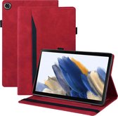 Just in Case Galaxy Tab A8 - Business Pocket Book Case (Red)