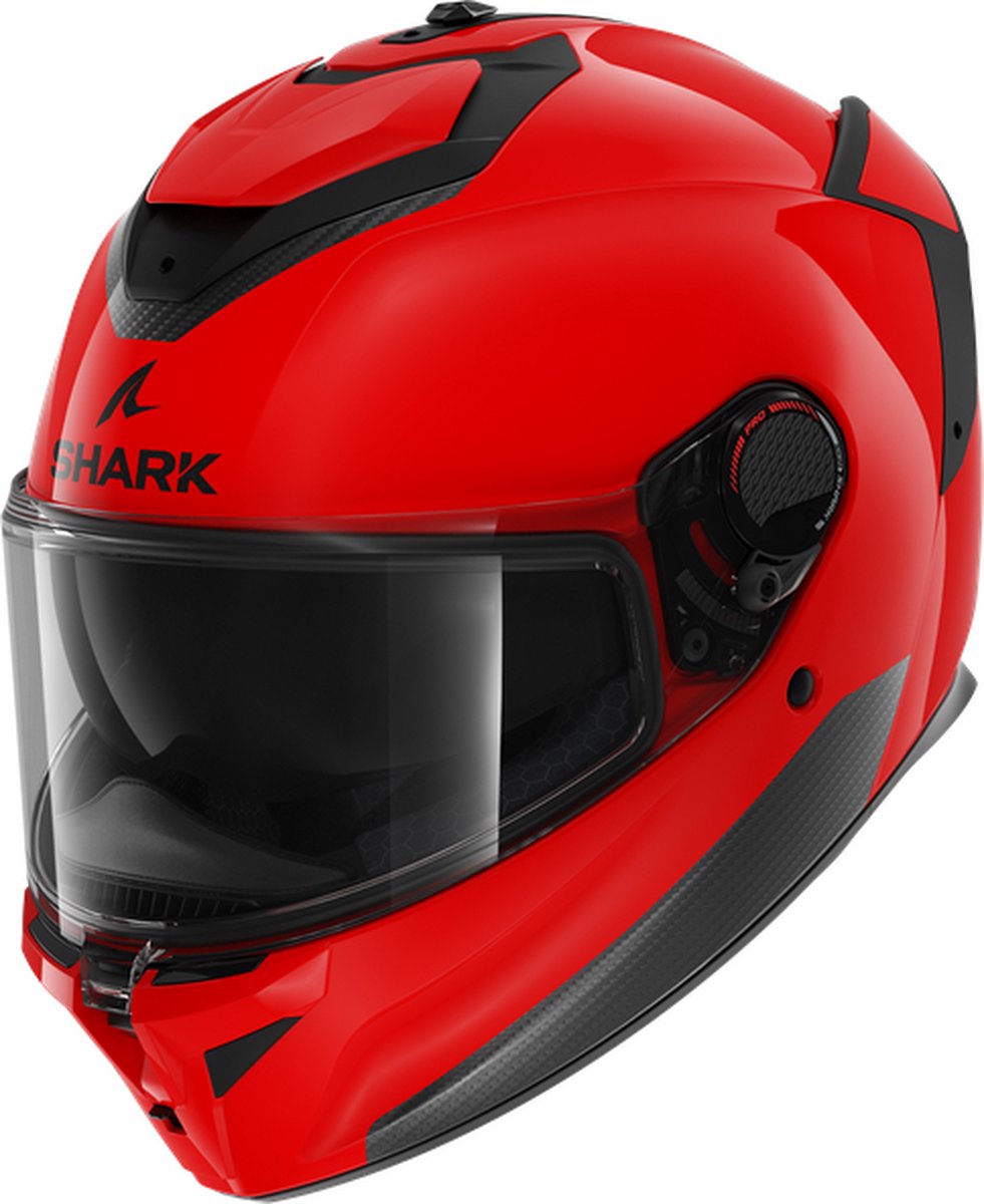 Shark Spartan GT Pro Blank Rood RED Full Face Helmet S