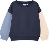 Name it Meisjes Kinderkleding Donker Blauwe Boxy Sweater Visusan Dark Sapphire - 110