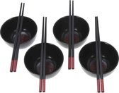 Excellent Houseware sushi serveer set voor 4 personen - keramiek
