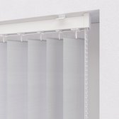 Rail à lattes verticales - White - Lattes 89mm - 240 x 4,4 cm