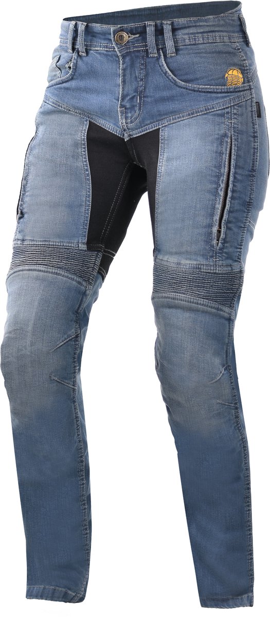 Trilobite 661 Parado Slim Fit Ladies Jeans Light Blue Long - Maat 32 - Broek