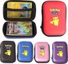 Afbeelding van het spelletje Pokemon - Pikachu Kaarten houder - Album hard case capaciteit 50 stuks - Kaarten box - Speelkaartenhouder - Sticker Box - Zwart