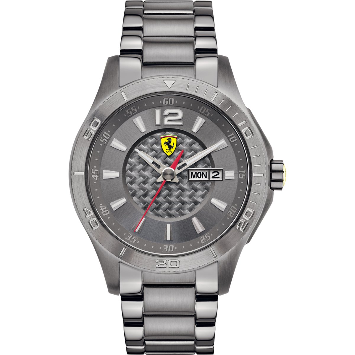 Ferrari XX 0830106 Horloge - Staal - Grijs - Ø 44 mm